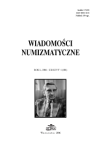 Wiadomości Numizmatyczne nr 1/2006 (181)
