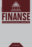 Finanse - czasopismo Komitetu Nauk o Finansach PAN Nr 1(2) 2010