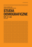 Studia Demograficzne nr 2/2005 (148)