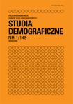 Studia Demograficzne nr 1/2006 (149)