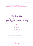 Problemy Polityki Społecznej nr 10/2007
