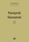 Pamiętnik Słowiański t. 59, z. 1 (2009)