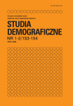 Studia Demograficzne nr 1-2/2008  (153-154)