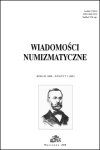 Wiadomości Numizmatyczne nr 1/2008 (185)