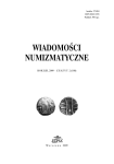 Wiadomości Numizmatyczne nr 2/2009 (188)