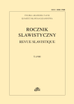 Rocznik Slawistyczny t.58