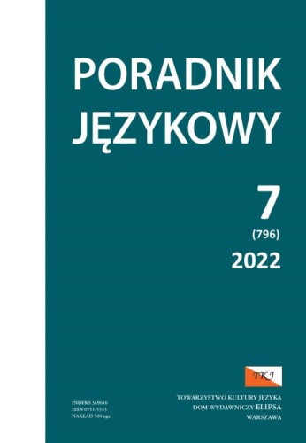 Poradnik Językowy NR 7/2022