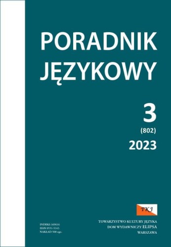 Poradnik Językowy NR 3/2023
